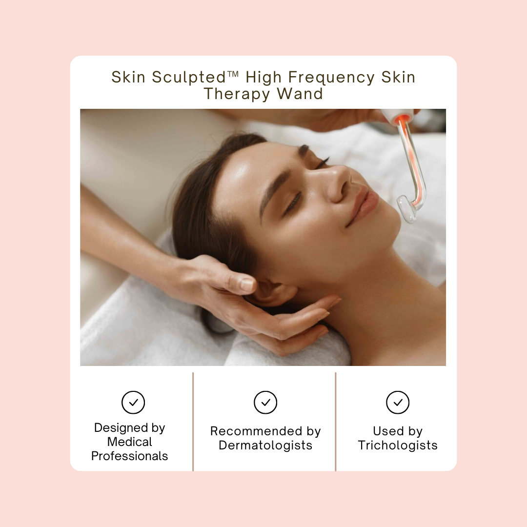 Skin Sculpted™ High Frequency Skin Therapy Wand